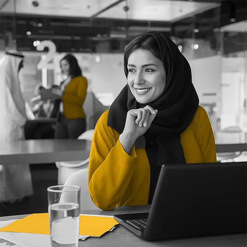 People working together